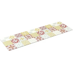 Nettoyage Et Entretien|Gifi Tapis de cuisine motif carreau de ciment multicolore 45 x 150 cm