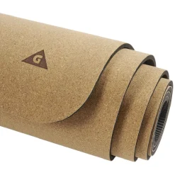 Gifi Tapis de fitness yoga en liège antidérapant 183x61xép0,5cm