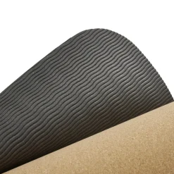 Gifi Tapis de fitness yoga en liège antidérapant 183x61xép0,5cm