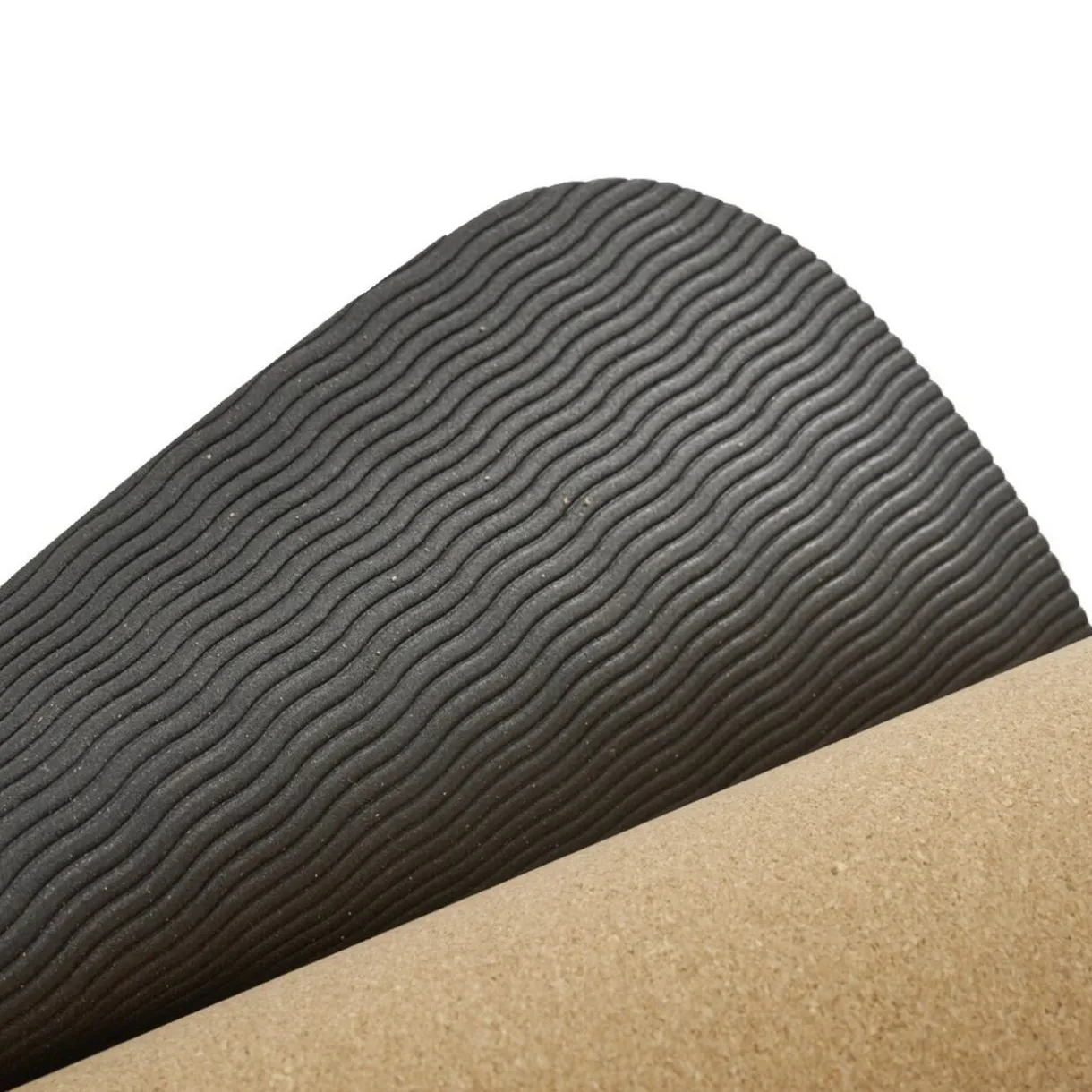 Gifi Tapis de fitness yoga en liège antidérapant 183x61xép0,5cm