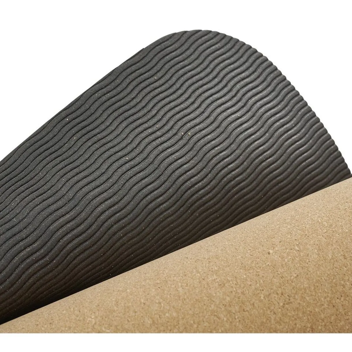 Gifi Tapis de fitness yoga en liège antidérapant 183x61xép0,5cm