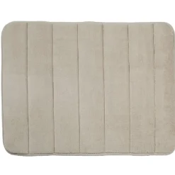 New Gifi Tapis de salle de bain à mémoire forme taupe