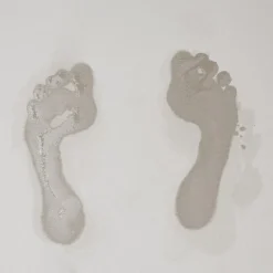 Clearance Gifi Tapis de salle de bain blanc magique