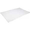 Clearance Gifi Tapis de salle de bain chenille blanc 90x60 cm