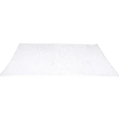 New Gifi Tapis de salle de bain chenille blanc grand modèle
