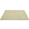 New Gifi Tapis de salle de bain chenille beige 80x50cm