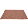 Clearance Gifi Tapis de salle de bain chenille marron 80x50 cm