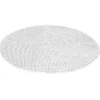 Sale Gifi Tapis de salle de bain chenille rond blanc Ø70 cm