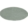 Clearance Gifi Tapis de salle de bain chenille rond gris Ø70 cm