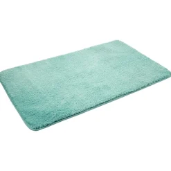 Best Gifi Tapis de salle de bain uni bleu 45x75 cm