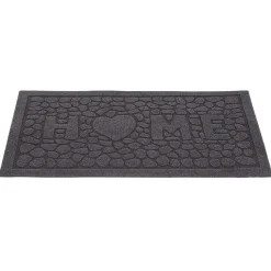 Nettoyage Et Entretien|Gifi Tapis d'entrée antidérapant gris 75x45 cm