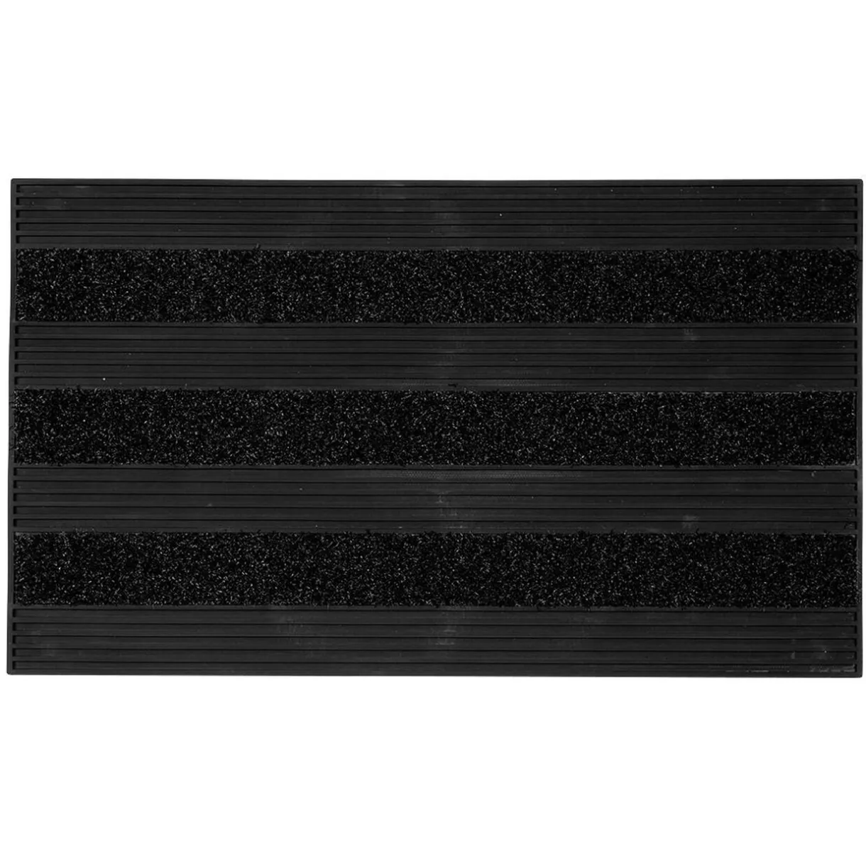 Nettoyage Et Entretien|Gifi Tapis d'entrée grattant noir gris ou noir vert