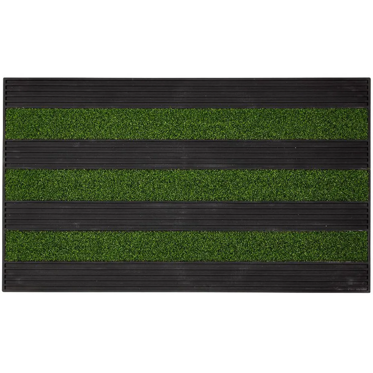 Nettoyage Et Entretien|Gifi Tapis d'entrée grattant noir gris ou noir vert