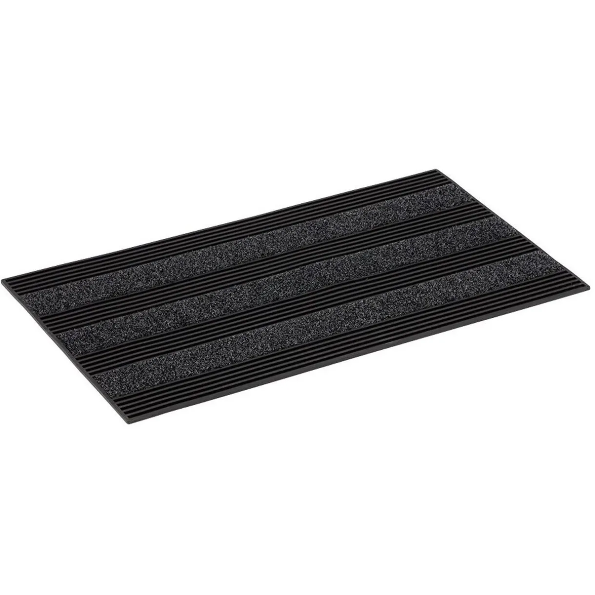 Nettoyage Et Entretien|Gifi Tapis d'entrée grattant noir gris ou noir vert