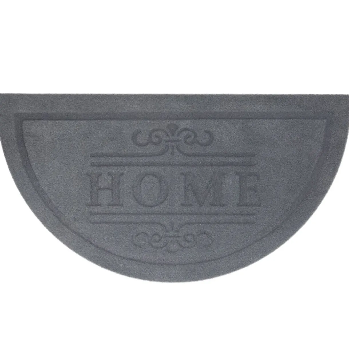 Nettoyage Et Entretien|Gifi Tapis d'entrée noir Home forme demi-lune 60x40cm