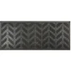 Nettoyage Et Entretien|Gifi Tapis d'extérieur en caoutchouc avec picots motif chevron noir