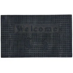 Nettoyage Et Entretien|Gifi Tapis d'extérieur pvc design Welcome 44,5x74,5 cm