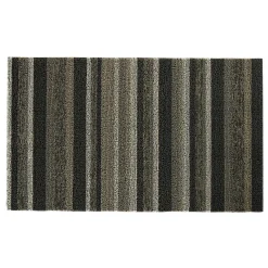 Nettoyage Et Entretien|Gifi Tapis d'extérieur rayé marron beige 75x45 cm