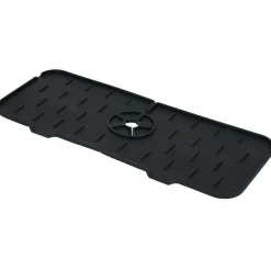 Nettoyage Et Entretien|Gifi Tapis en silicone pour contour de robinet - L.36xl.14cm
