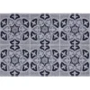 Nettoyage Et Entretien|Gifi Tapis extérieur antidérapant grattant carreau ciment bleu gris 75x45cm