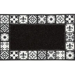 Nettoyage Et Entretien|Gifi Tapis extérieur rectangulaire motif carreau de ciment