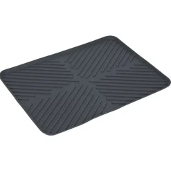 Tapis égouttoir en plastique rainuré gris - L.40xl.30cm^Gifi New