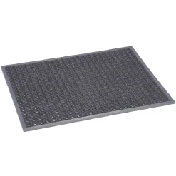 Nettoyage Et Entretien|Gifi Tapis grattant antidérapant lavable gris