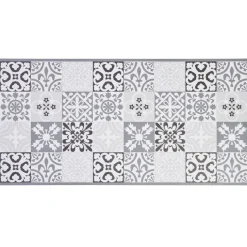 Nettoyage Et Entretien|Gifi Tapis intérieur extérieur vinyle décor carreau de ciment 99x49 cm