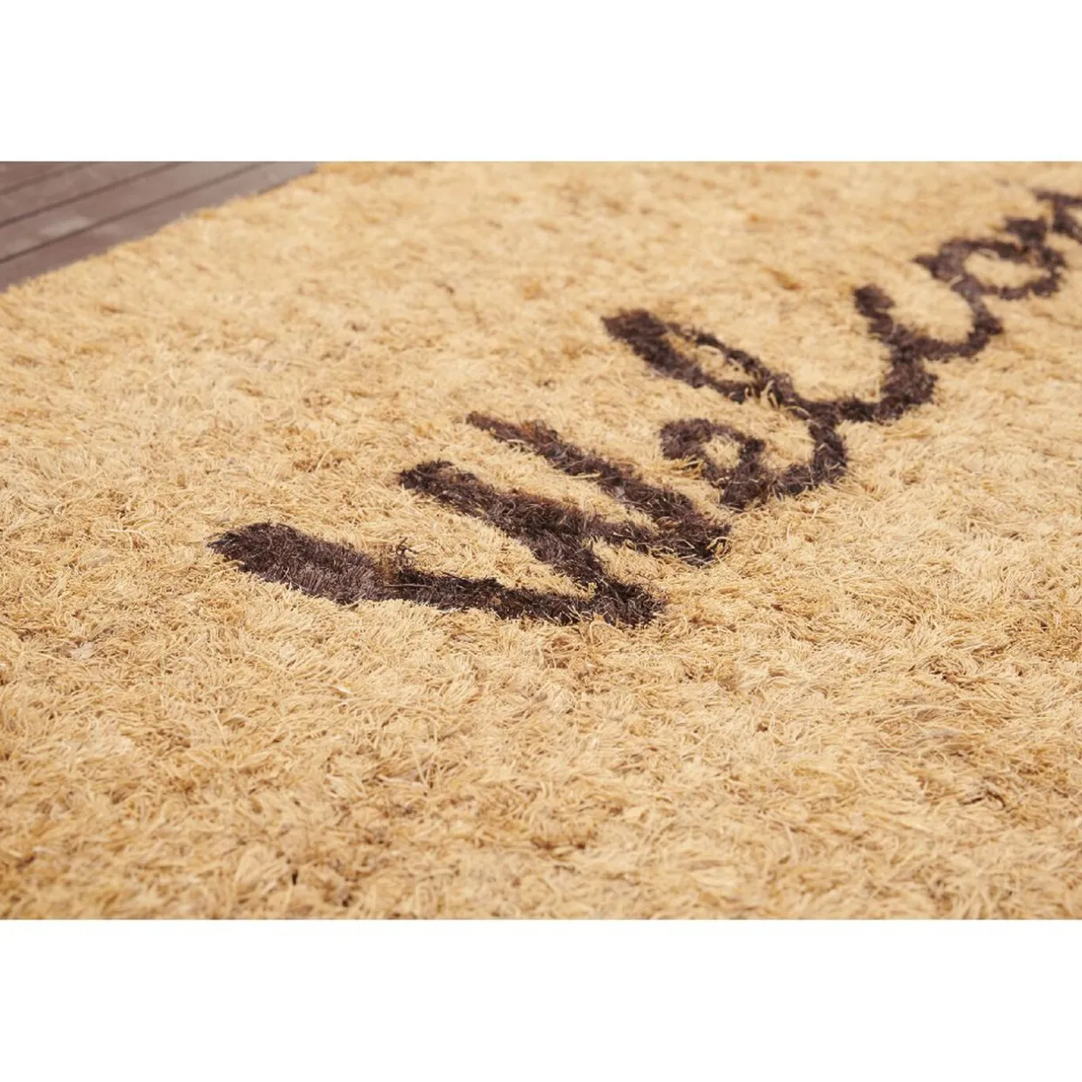 Nettoyage Et Entretien|Gifi Tapis paillasson coco Welcome bordé de lamelles