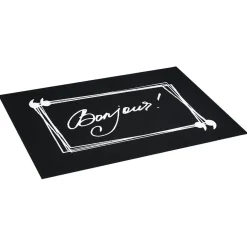 Nettoyage Et Entretien|Gifi Tapis phosphorescent anti-dérapant et absorbant L28 x 20 cm noir blanc