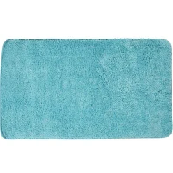 Discount Gifi Tapis salle de bain bleu