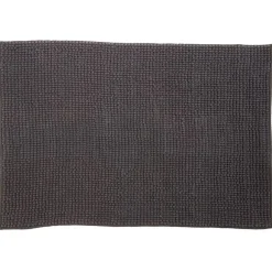 Outlet Gifi Tapis salle de bain chenille gris