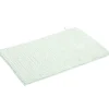 Hot Gifi Tapis salle de bain chenille vert