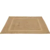 New Gifi Tapis salle de bain coton blanc 70x40 cm