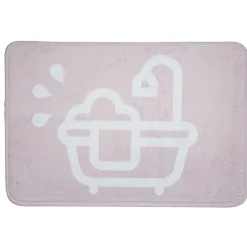 Online Gifi Tapis salle de bain microfibre