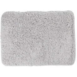 Clearance Gifi Tapis salle de bain uni gris