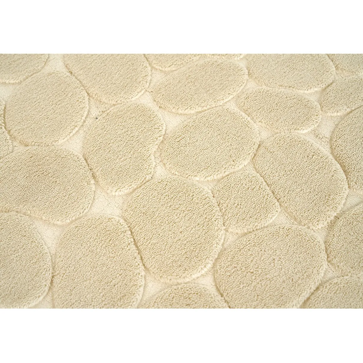Discount Gifi Tapis sortie de douche mémoire de forme beige 75x45cm