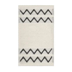 Online Gifi Tapis tissé coton boucle beige 70x40cm