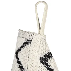 Online Gifi Tapis tissé coton boucle beige 70x40cm