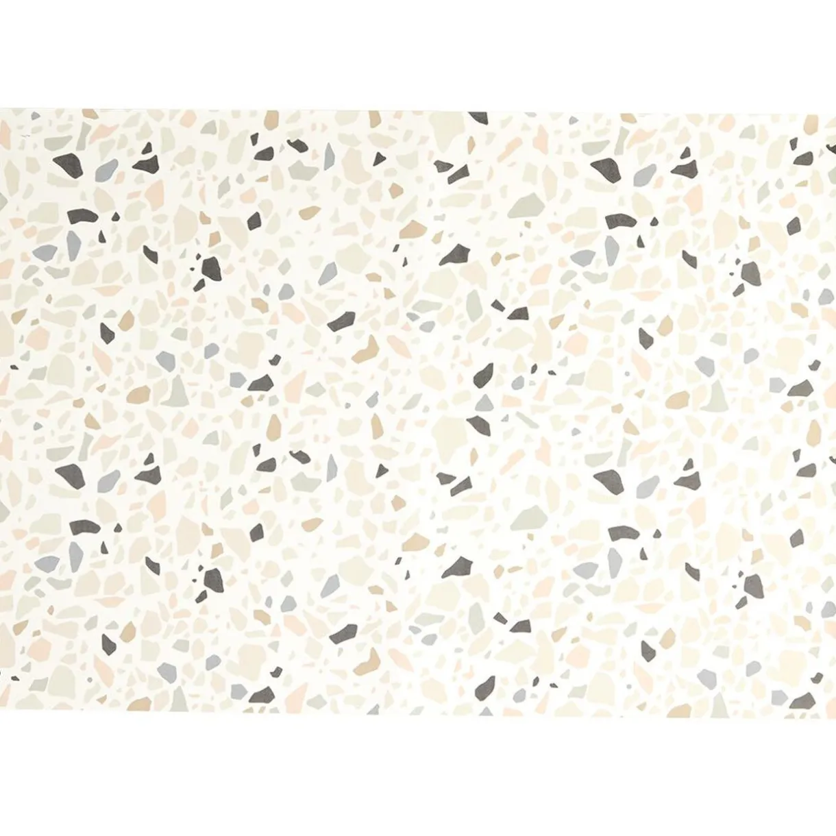 Nettoyage Et Entretien|Gifi Tapis vinyle blanc décor tâches grises et noires 70x50 cm