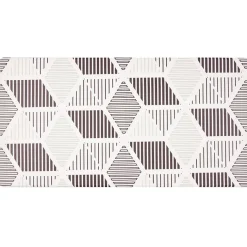 Nettoyage Et Entretien|Gifi Tapis vinyle confort imprimé noir et blanc 100x50cm