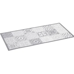 Nettoyage Et Entretien|Gifi Tapis vinyle imprimé carreau de ciment gris L.99 cm