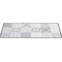 Nettoyage Et Entretien|Gifi Tapis vinyle imprimé carreau de ciment gris L.99 cm