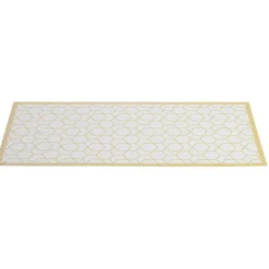 Nettoyage Et Entretien|Gifi Tapis vinyle imprimé graphique jaune L.99 cm
