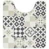 Clearance Gifi Tapis WC vinyle motif carreau de ciment