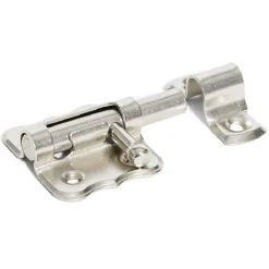 Best Gifi Targette à pêne rond en Acier nickelé - 30 mm