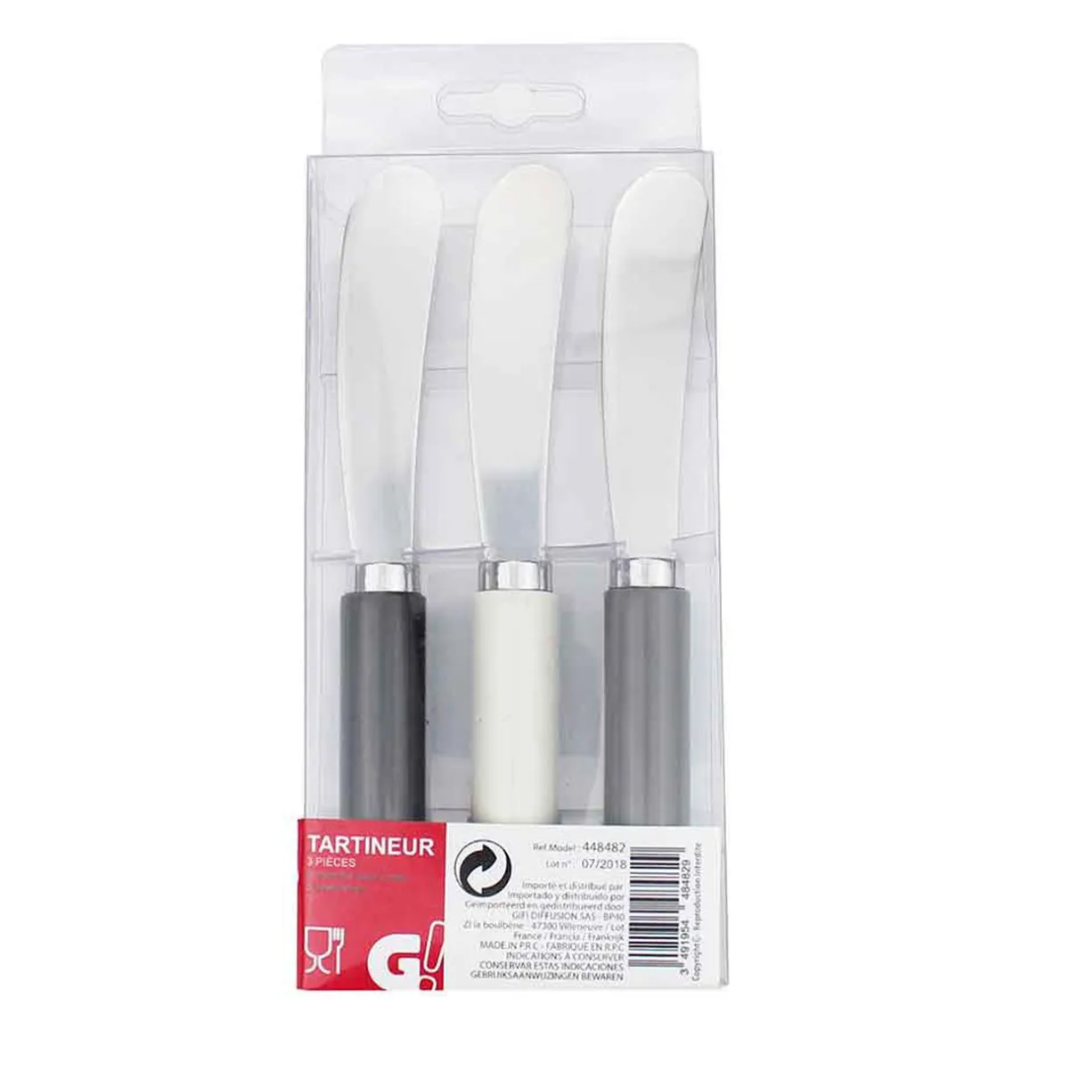 Tartineur manche coloré x 3^Gifi Sale