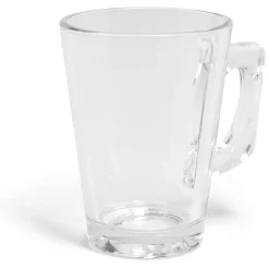 Tasse à café 18,5cl en verre transparent^Gifi Online