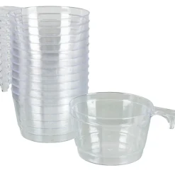 Tasse à café plastique transparent x12^Gifi Outlet
