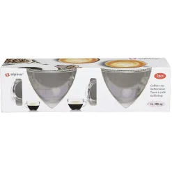 Tasse à café transparent Alpina x2^Gifi Hot